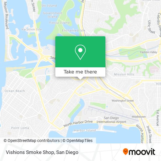 Vishions Smoke Shop map