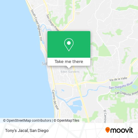 Mapa de Tony's Jacal
