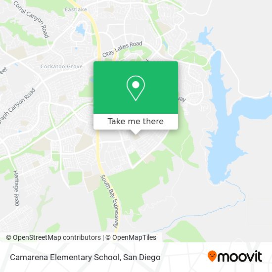 Mapa de Camarena Elementary School