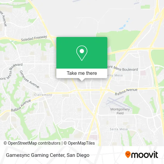 Mapa de Gamesync Gaming Center