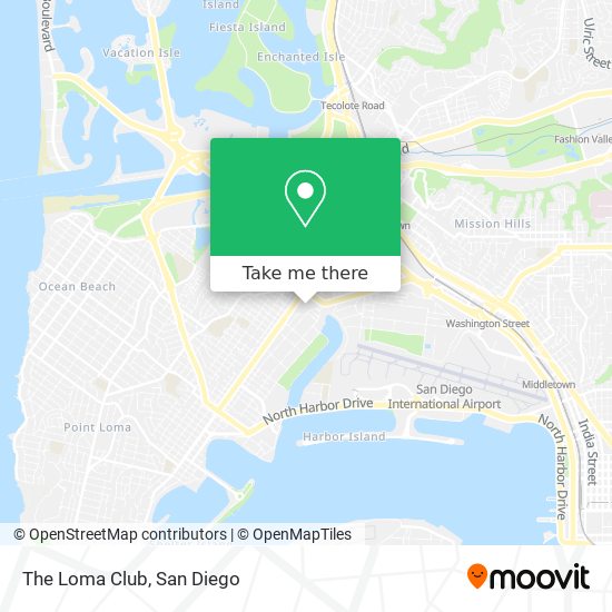 Mapa de The Loma Club