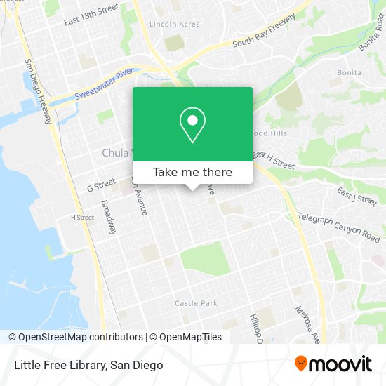 Mapa de Little Free Library