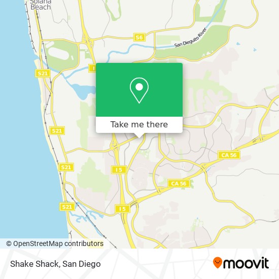 Mapa de Shake Shack