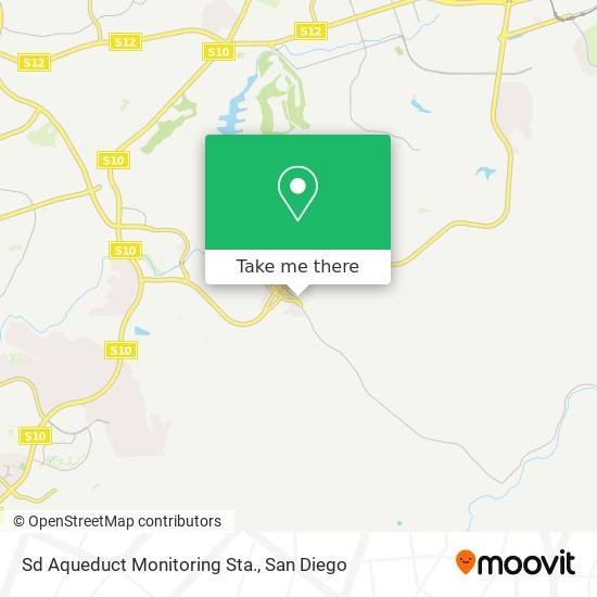 Mapa de Sd Aqueduct Monitoring Sta.