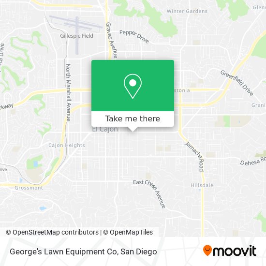 George's Lawn Equipment Co map