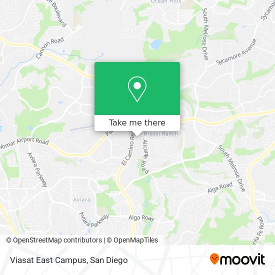 Viasat East Campus map