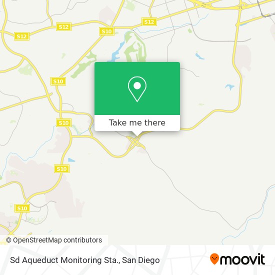 Mapa de Sd Aqueduct Monitoring Sta.