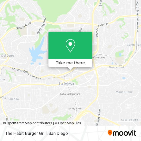 The Habit Burger Grill map