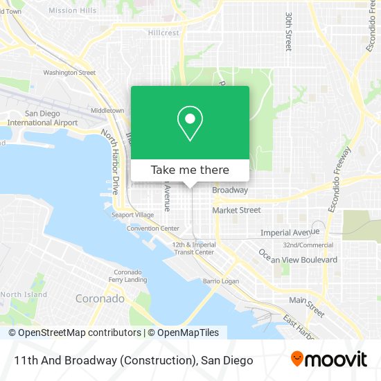 11th And Broadway (Construction) map