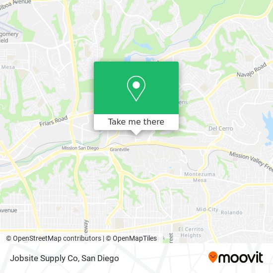 Jobsite Supply Co map