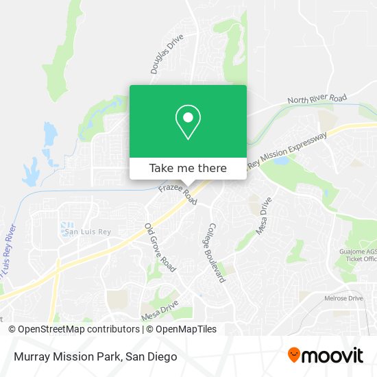 Murray Mission Park map