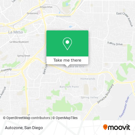 Autozone map