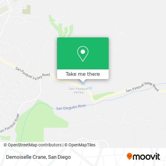 Mapa de Demoiselle Crane