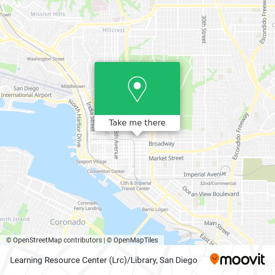 Learning Resource Center (Lrc) / Library map