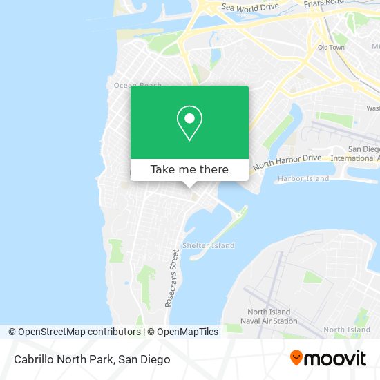 Cabrillo North Park map