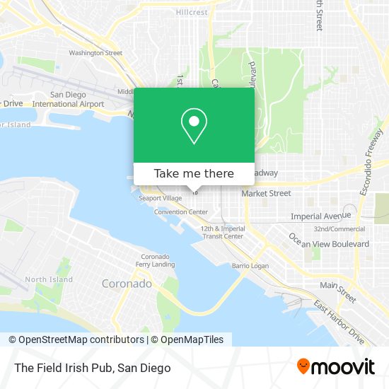 The Field Irish Pub map