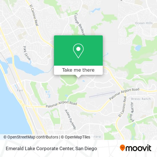 Mapa de Emerald Lake Corporate Center