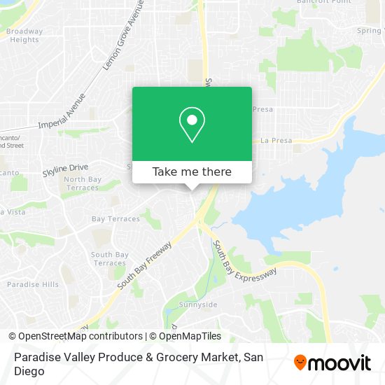 Paradise Valley Produce & Grocery Market map