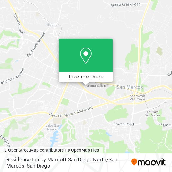 Residence Inn by Marriott San Diego North / San Marcos map