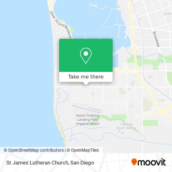 Mapa de St James Lutheran Church