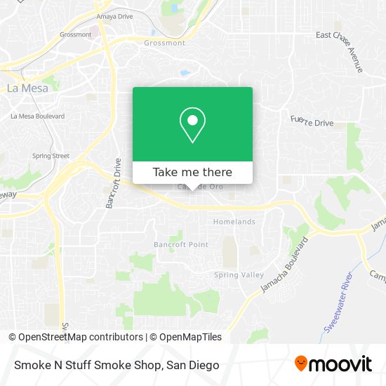 Mapa de Smoke N Stuff Smoke Shop