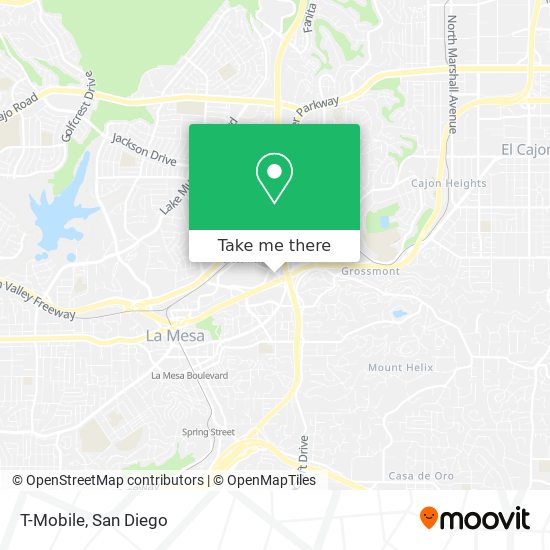 Mapa de T-Mobile