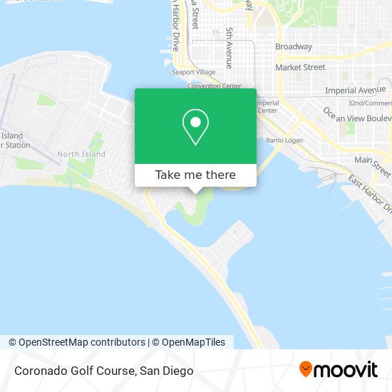 Mapa de Coronado Golf Course