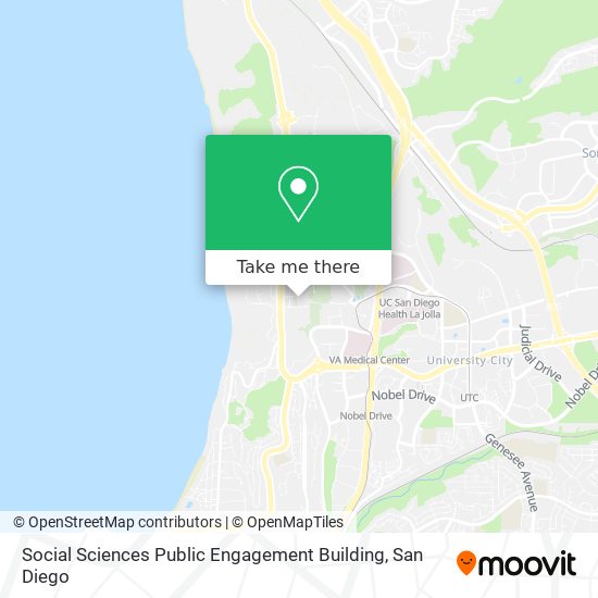 Mapa de Social Sciences Public Engagement Building