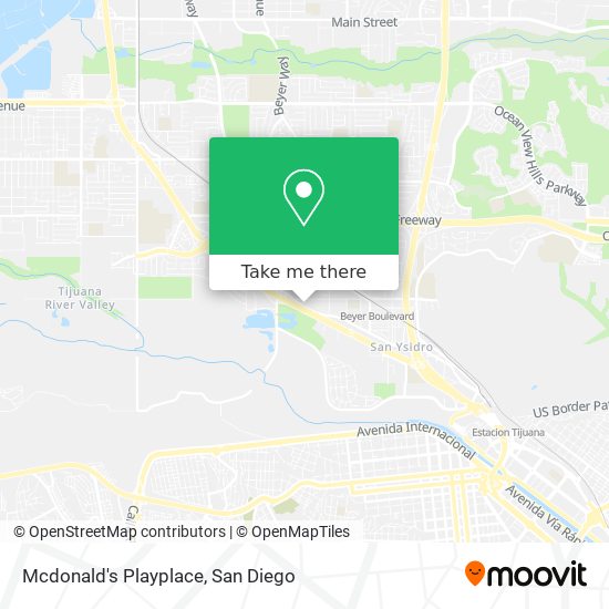 Mcdonald's Playplace map