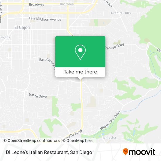 Di Leone's Italian Restaurant map