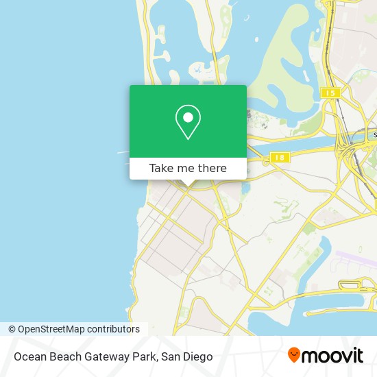 Ocean Beach Gateway Park map
