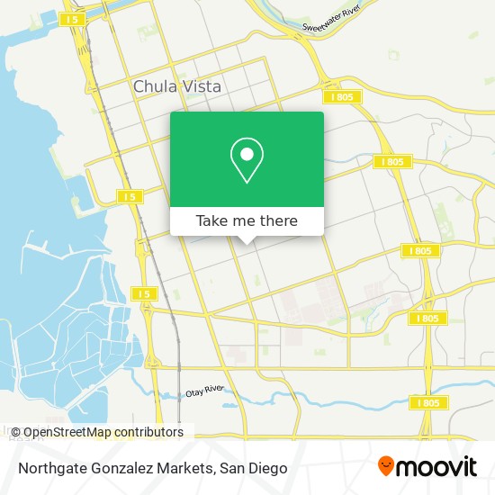 Northgate Gonzalez Markets map