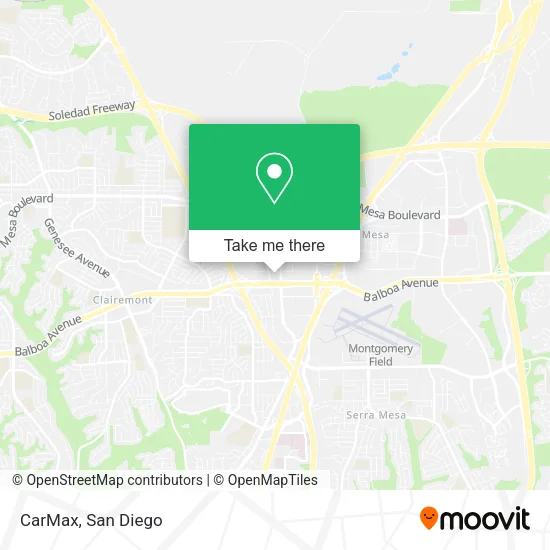 CarMax map