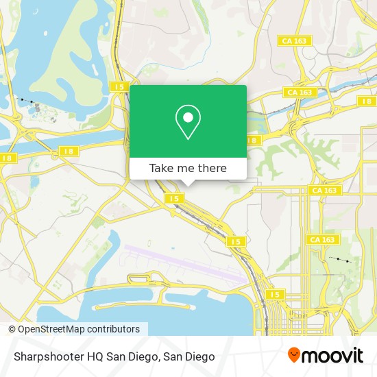 Sharpshooter HQ San Diego map