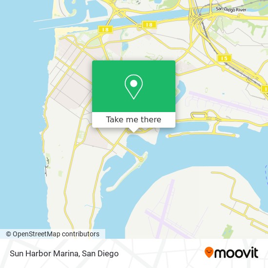 Mapa de Sun Harbor Marina