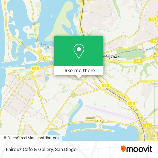 Fairouz Cafe & Gallery map