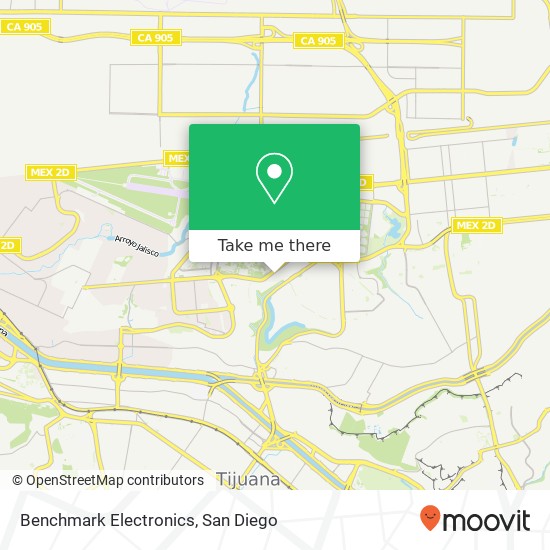 Benchmark Electronics map