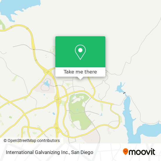 International Galvanizing Inc. map