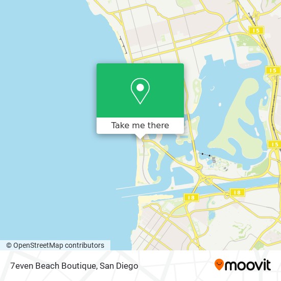 7even Beach Boutique map