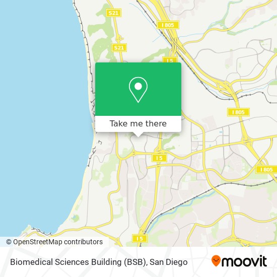 Biomedical Sciences Building (BSB) map