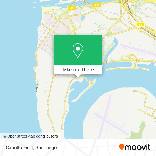 Cabrillo Field map