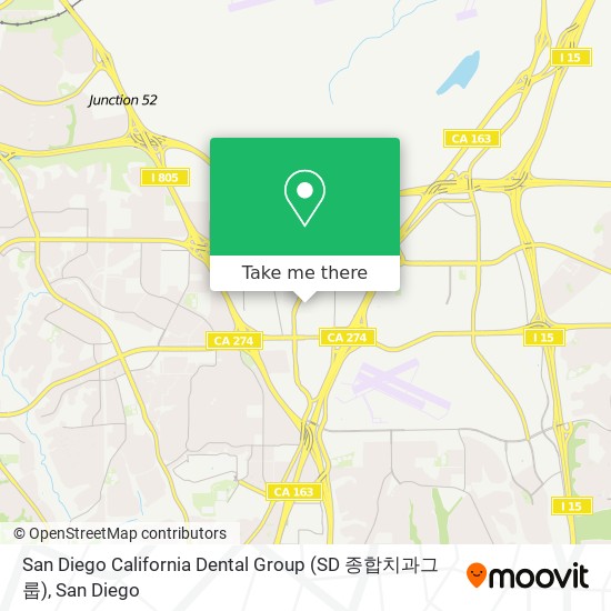 San Diego California Dental Group (SD 종합치과그룹) map