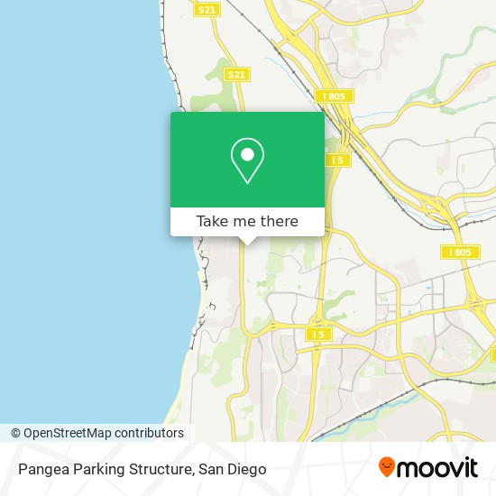 Pangea Parking Structure map