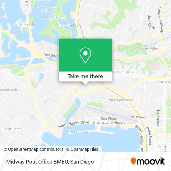 Mapa de Midway Post Office BMEU