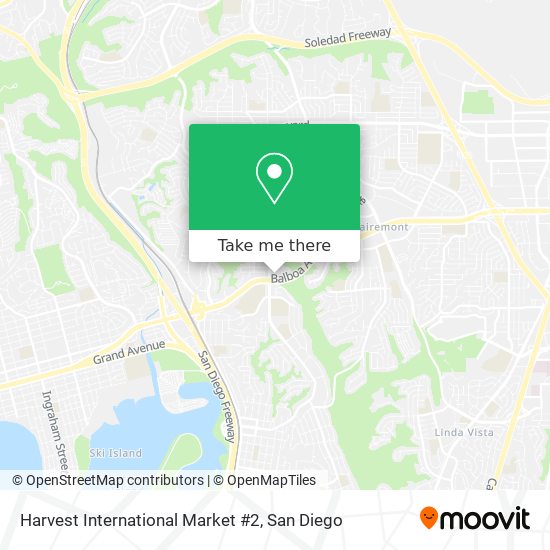 Harvest International Market #2 map