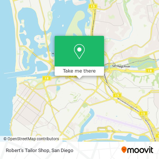 Robert's Tailor Shop map