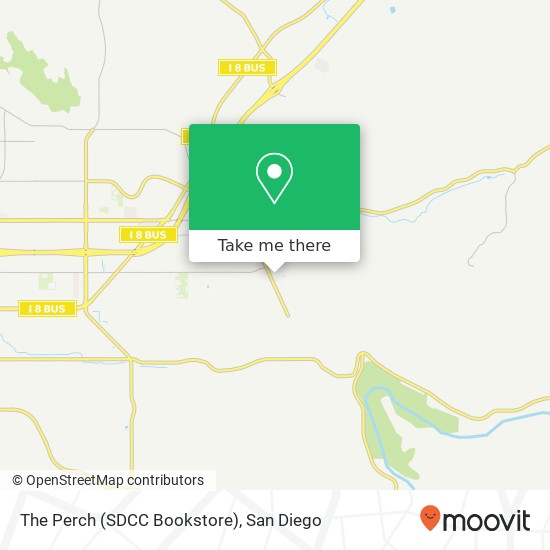 Mapa de The Perch (SDCC Bookstore)
