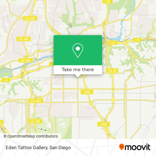 Mapa de Eden Tattoo Gallery
