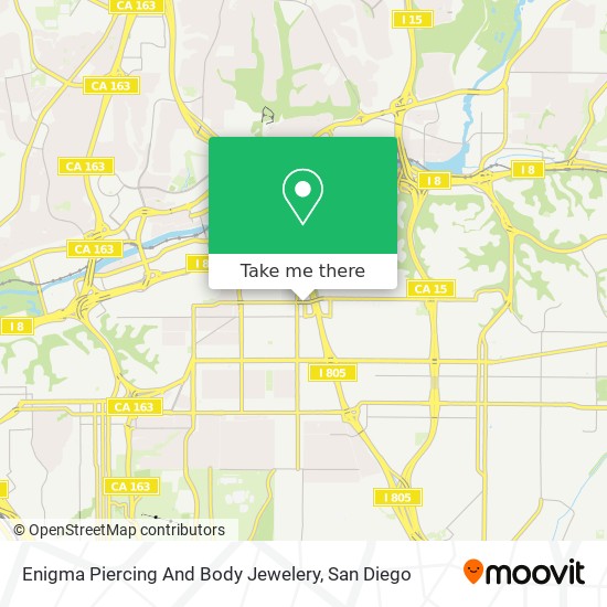 Mapa de Enigma Piercing And Body Jewelery