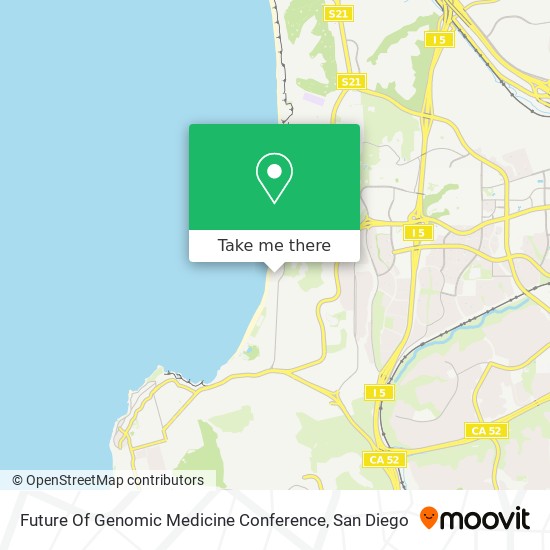 Mapa de Future Of Genomic Medicine Conference